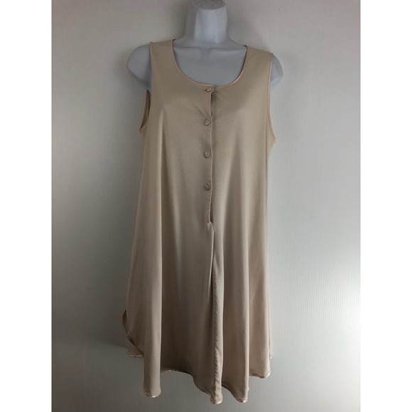 Hanro Of Switzerland Pink Cotton Sleeveless Nightgown Size XS Women's Sleepwear - Picture 2 of 9